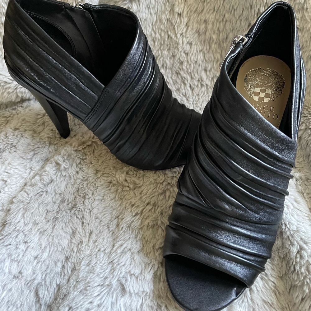 Vince Camuto Leather Anara Booties